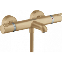 Термостат Hansgrohe Ecostat Comfort 13114140 для ванны с душем, шлифованная бронза