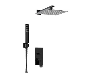 Душевой комплект WasserKRAFT Glan A66209 черный