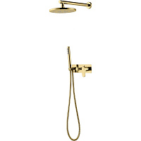 Душевой комплект Boheme Spectre 454-G для душа, золото
