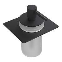 Дозатор для жидкого мыла Boheme Space 10966-B-DISP для полки, черный