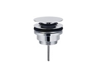 Донный клапан Splendy AA3071URMGM для раковин с переливом и без, золото брашированное