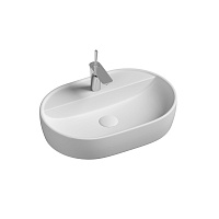 Раковина накладная Ceramicanova Element CN6035 60x40x12.5 белый
