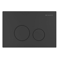 Кнопка смыва Aqueduto Circulo CIR0140 черный матовый