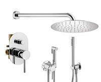 Душевой комплект Plumberia Selection Ixo KITZXO15CR для ванны, хром