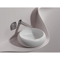 Раковина накладная Ceramicanova Element CN6050MW 36x36x12 белый матовый