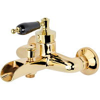 Смеситель Boheme Vogue 213-BLC для ванны, золото/черный