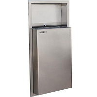 Контейнер для мусора Nofer 14102.S матовая нержавеющая сталь