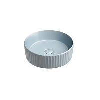 Раковина накладная Ceramicanova Element CN6057MHL 36x36x11.5 серо-голубой матовый