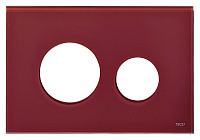 Лицевая панель Tece Loop Modular 9240679 рубиновая