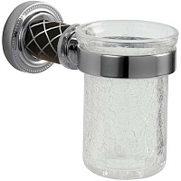 Стакан Boheme Murano 10904-CH-CR для зубных щеток, хром/шоколад