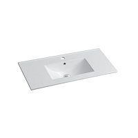Мебельная раковина Vincea VBS-13990S1 91x39.5x17 белый