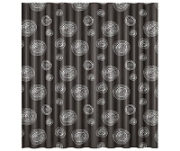 Душевая шторка на ванну WasserKRAFT Eidar SC-33301 серый