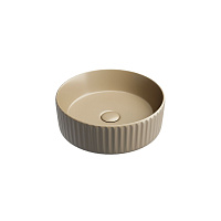Раковина накладная Ceramicanova Element CN6057MC 36x36x11.5 капучино матовый