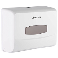 Диспенсер листовых полотенец Ksitex TH-8125A Z-сложение, белый