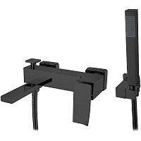 Смеситель Boheme Q 143-BB.2 для ванны с душем, черный