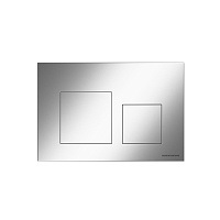 Кнопка смыва Ceramica Nova Balance/Square CN12-002M хром матовый