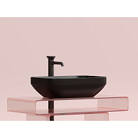 Раковина накладная Ceramicanova Element CN6055MB 50x35.9x14.5 черный матовый