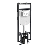 Система инсталляции WasserKRAFT Dinkel 58TLT.010.ME.CH02 для унитаза, хром