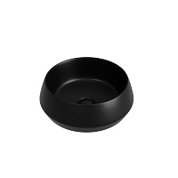 Раковина накладная Ceramicanova Maya CN12004MB 40x40x14 черный матовый