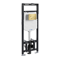Система инсталляции WasserKRAFT Alme 15TLT.010.ME.MG02 для унитаза, золото