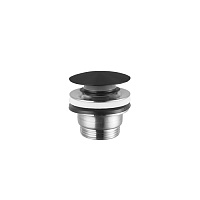 Донный клапан Newform X-Steel 316 24686.59.064 для раковины, brushed gun metal