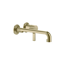 Смеситель Gessi Inciso 58089.727 для раковины, Brushed Brass PVD