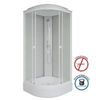 Душевая кабина Niagara Promo P80/26/MT 80x80x215 L/R стекло матовое/профиль белый