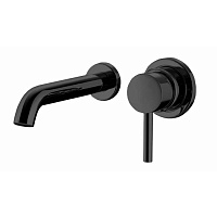Смеситель Bossini Oki Z005302.073 для раковины, черный матовый
