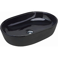 Раковина на столешницу beWash Bogen 88601006 60x40x13,5 черный глянцевый