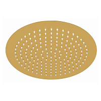 Верхний душ WasserKRAFT Aisch A262 золото матовое