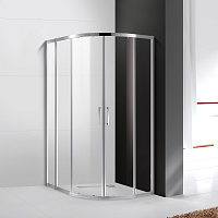 Душевой уголок Cezares Molveno MOLVENO-RH-2-110/90-C-Cr-IV 110x90x195 стекло прозрачное/профиль хром