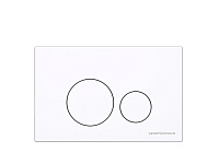 Кнопка смыва Ceramicanova Round CN001W белый