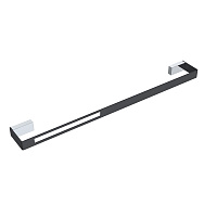 Полотенцедержатель Boheme Q 10942-CR-B хром/черный