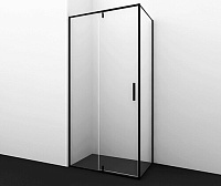 Душевой уголок WasserKRAFT Elbe 74P 74P19 100x100 черный