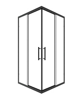 Душевой уголок Timo TKSS-100/03C-8 T41 100x100 прозрачное/черный