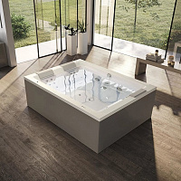 Акриловая ванна Jacuzzi Sharp Extra SHA401E0A00 200х150 со смесителем