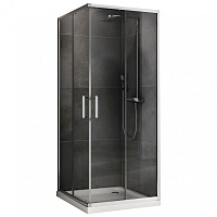 Душевой уголок ABBER Schwarzer Diamant AG021005 прозрачное/хром