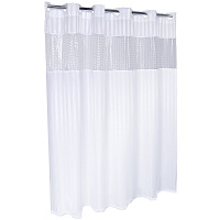 Шторка для ванной Fixsen Hotel FX-5115E прозрачный