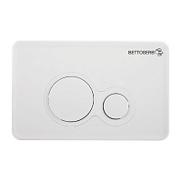 Кнопка смыва Bettoserb Twin 40006457 белый