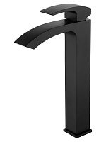 Смеситель Wonzon & Woghand Fit WW-88239009-MB для раковины, высокий, черный матовый