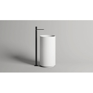 Раковина напольная Salini Armonia Top 01 130114G S-Sense 45x45 белый глянцевый