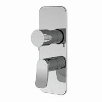Смеситель Fima Carlo Frattini Flo F3809X6BS для душа, Matt White