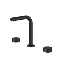 Смеситель Boheme Stick 152-B.1 для раковины, ручка Diamond, черный матовый