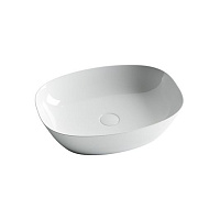 Раковина накладная Ceramicanova Element CN5005 50x38x14 белый