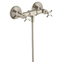 Смеситель Axor Montreux 16560820 для душа, шлифованный никель