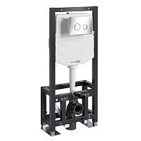 Система инсталляции WasserKRAFT Dill 61TLT.010.ME.CH01 для унитаза, никель