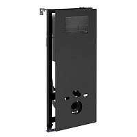 Система инсталляции WasserKRAFT Abens 20TLT.010.ME.BL.MB04 для унитаза, черный матовый