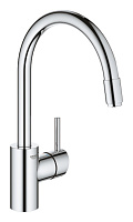 Смеситель Grohe Concetto 32663003 для кухонной мойки, выдвижной излив