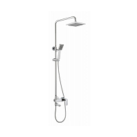 Душевая стойка Bravat Real F6333367CP-A-RUS хром