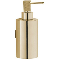 Дозатор для жидкого мыла Boheme Uno 10977-G настенный, золото